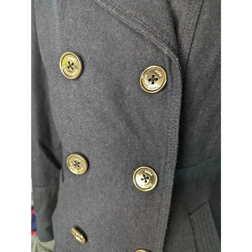 Michael Kors Black Peacoat 8